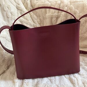 Aesther Ekme mini crossbody Sac red